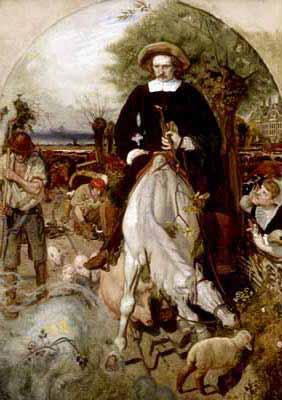 Ford Madox Brown Cromwell on his Farm